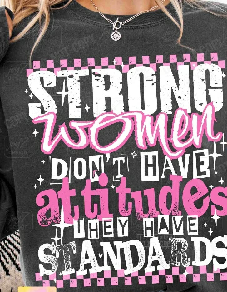 A Strong Women graphic shirt